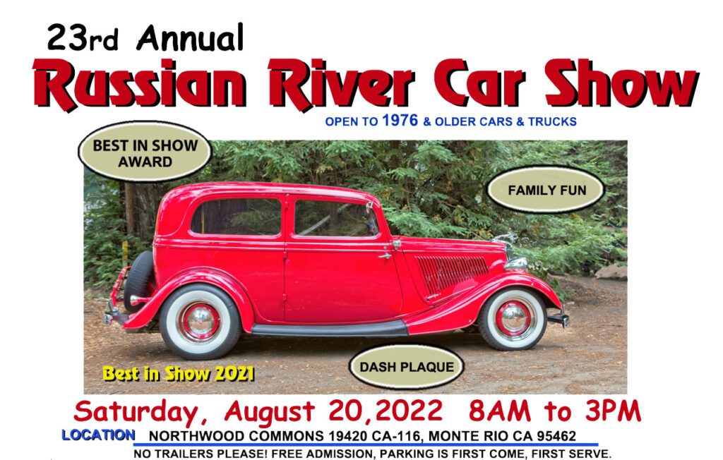 23rd Annual Russian River Car Show